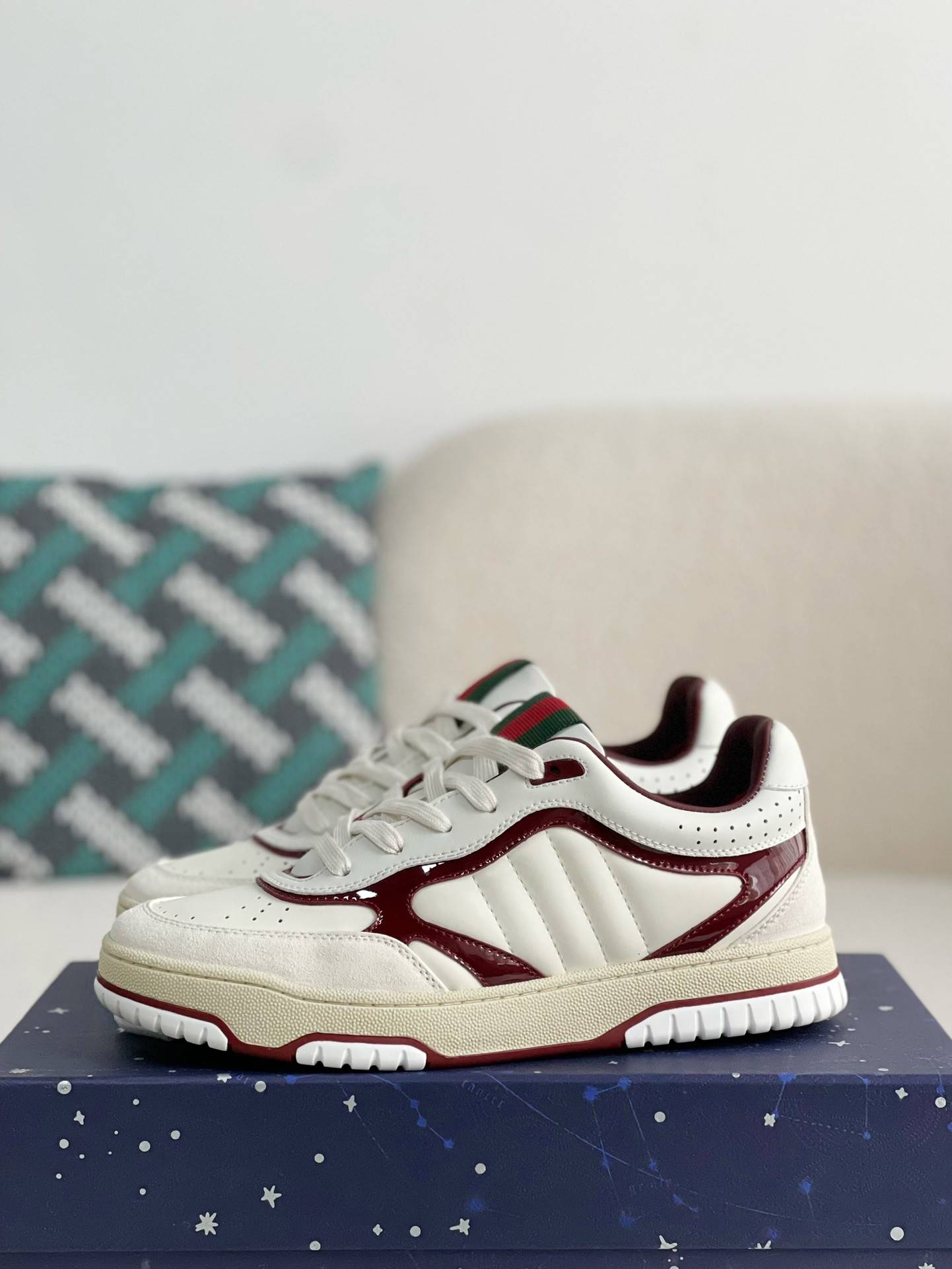 GU*ISneakers Cowhide