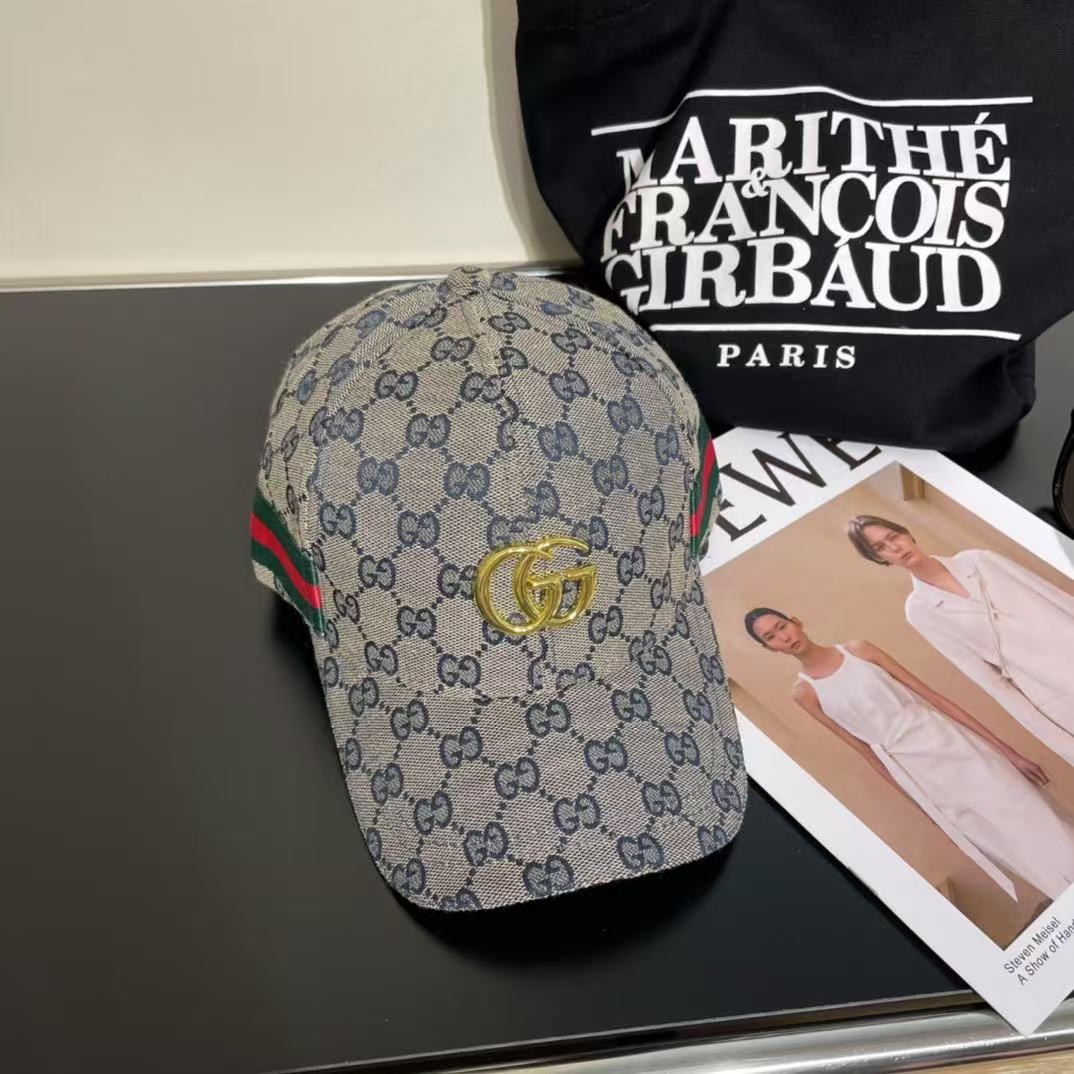 [#4902] G*u*i baseball cap peaked c ap hat