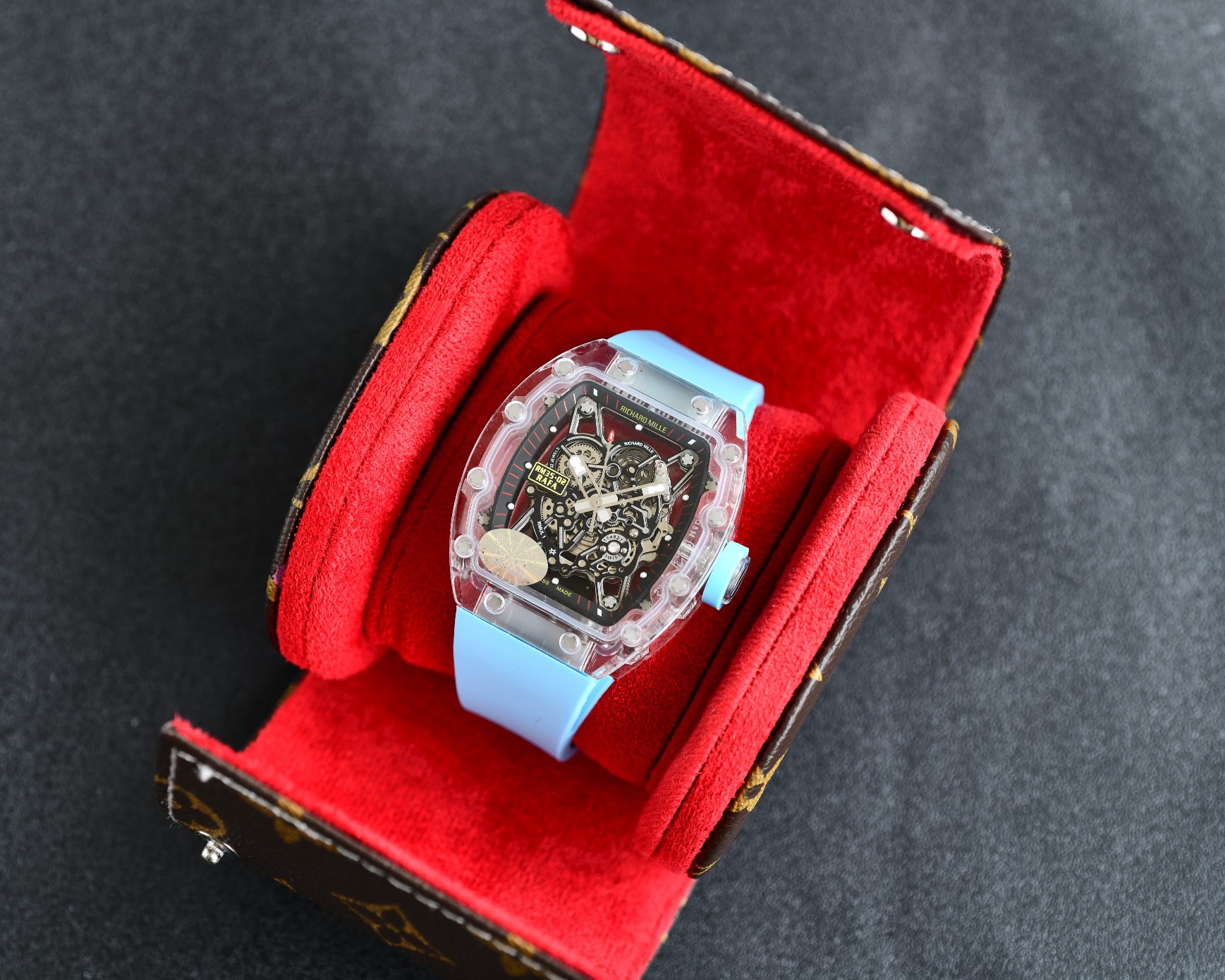 Richard Miller 💍rm35-02, glass transparent series!