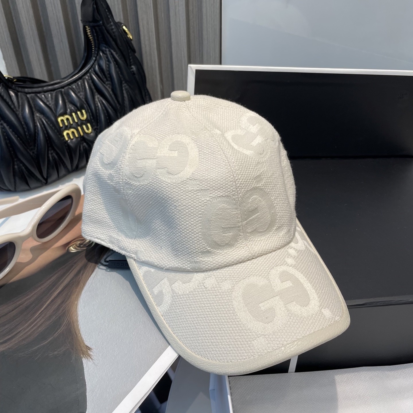 [#5001] G*u*i baseball cap peaked c ap hat