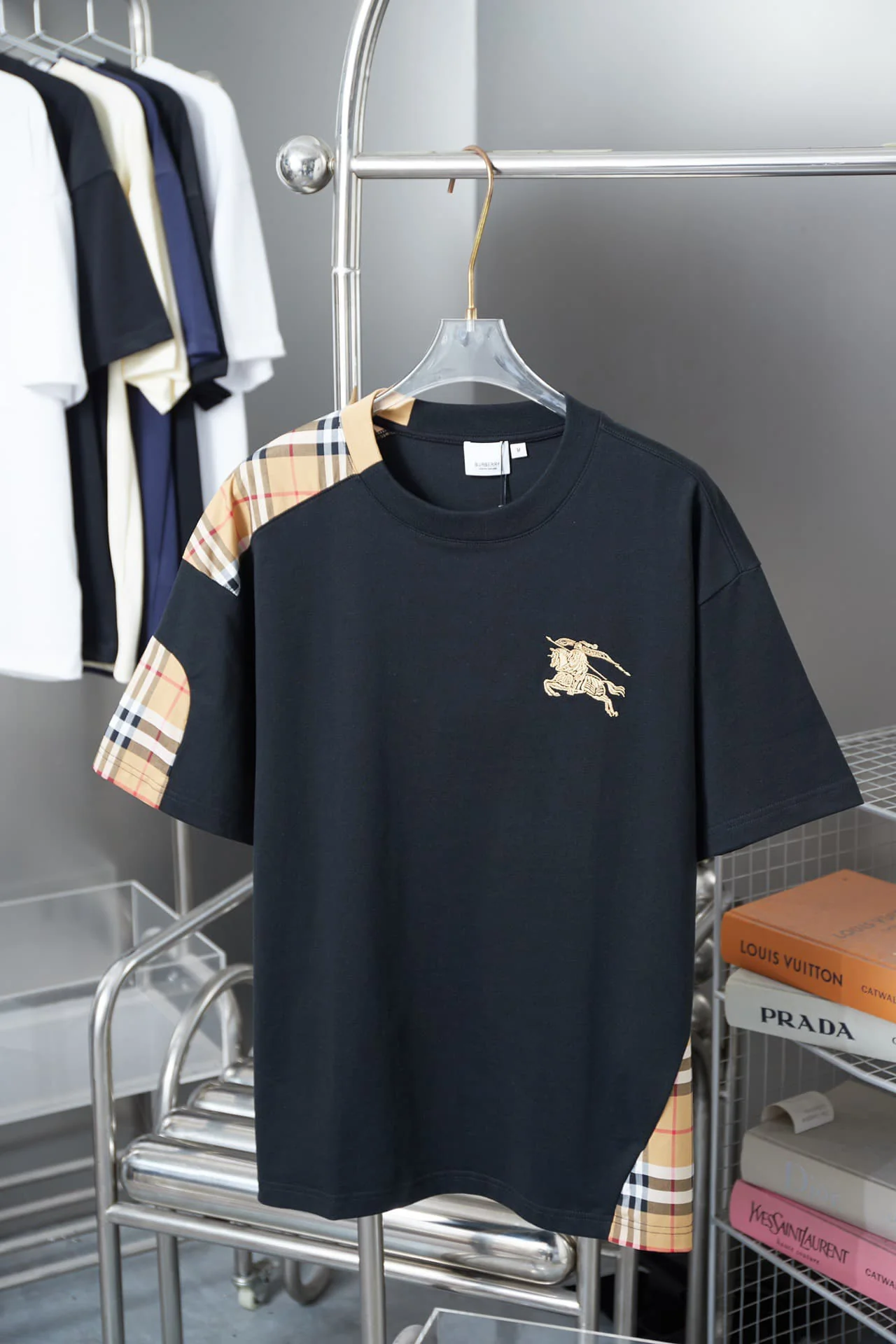 Plaid Warhorse T-shirt