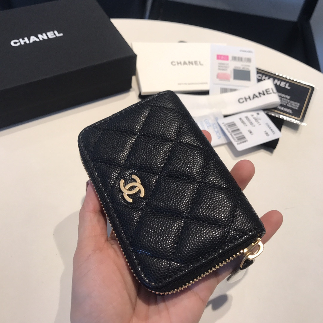 Chanle Zipped Wallet