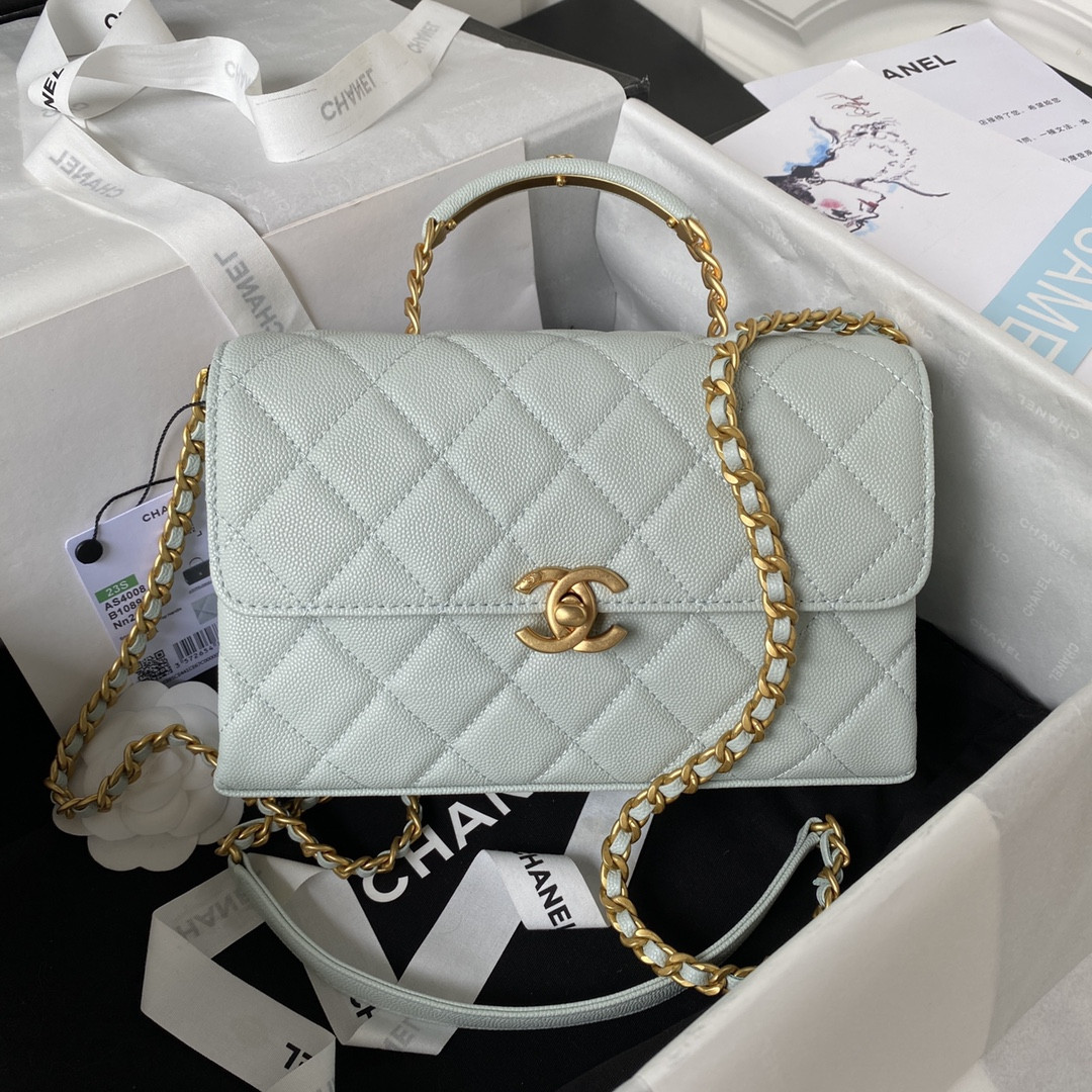 Chanle Small Flap Bag With Top Handle