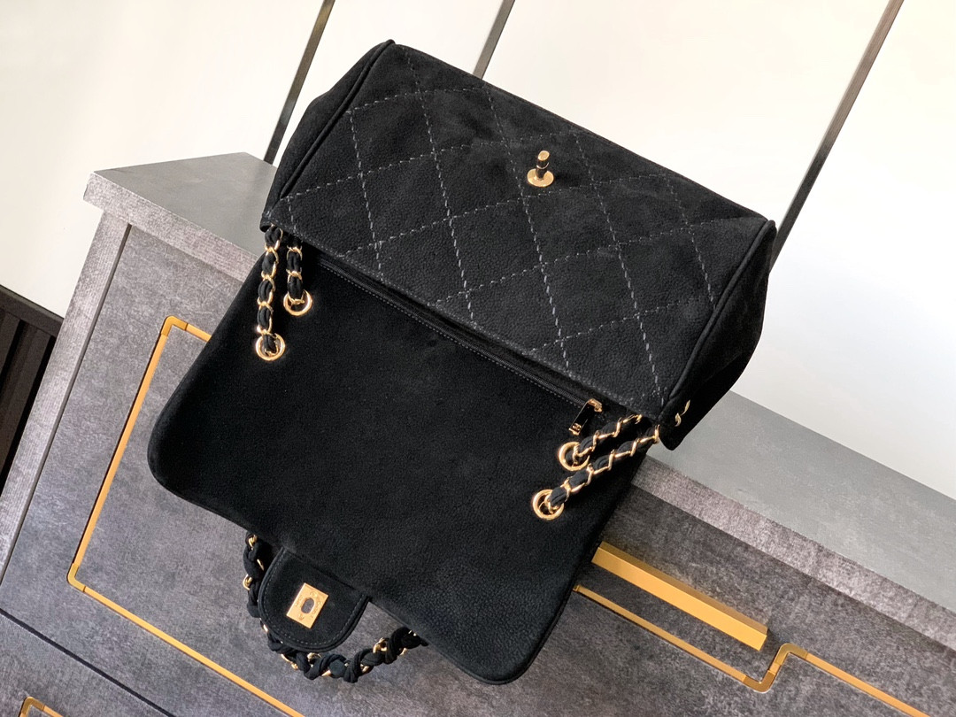 Chanel Classic Hand Bag Gold Handware