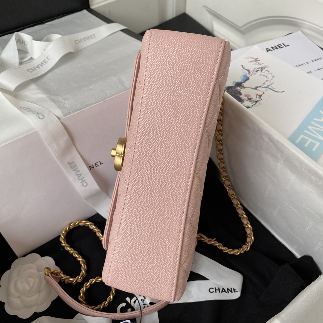 Chanle Small Flap Bag With Top Handle