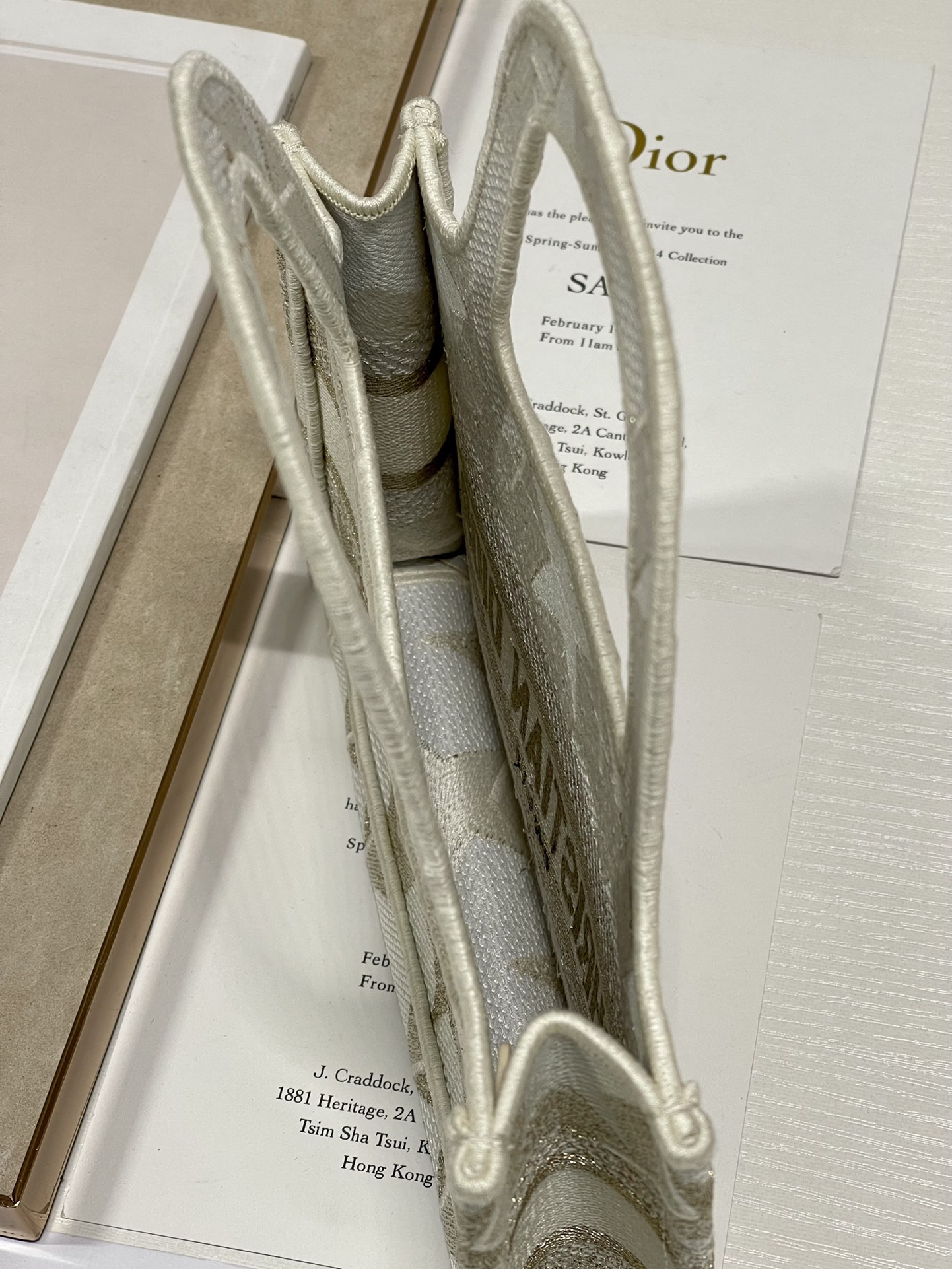 Mini Dior Book Tote