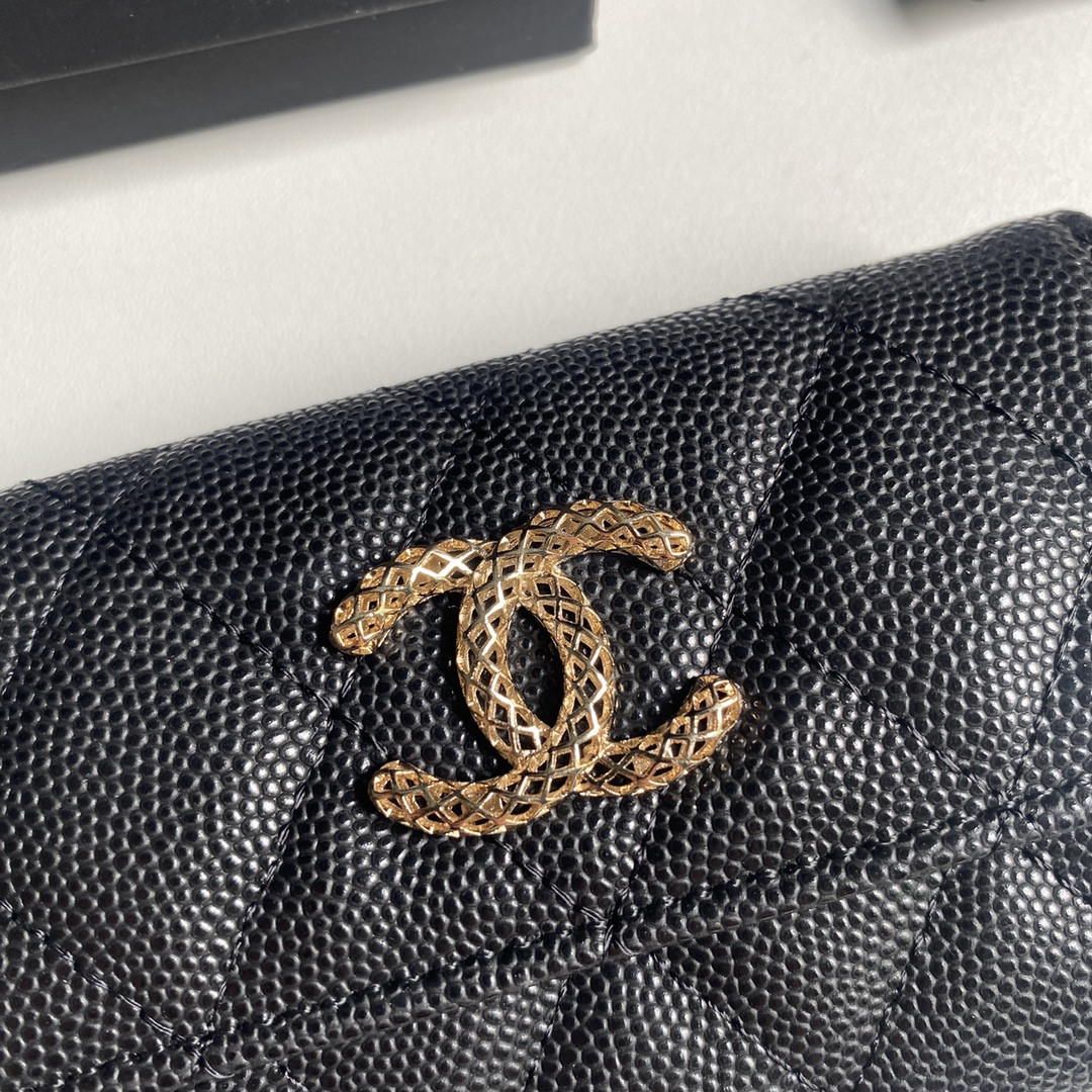 Chanle Flap Wallet