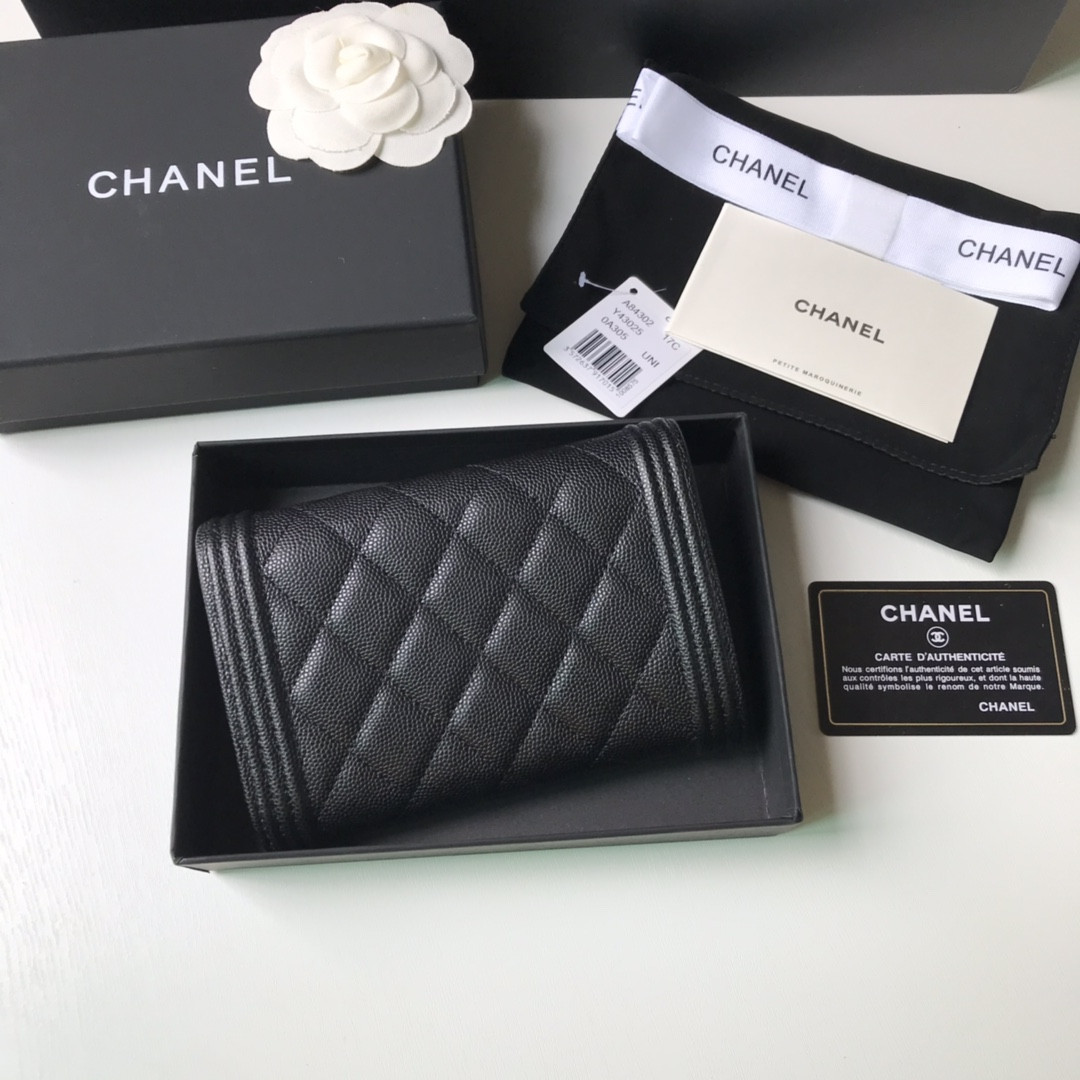 Chanle Flap Wallet