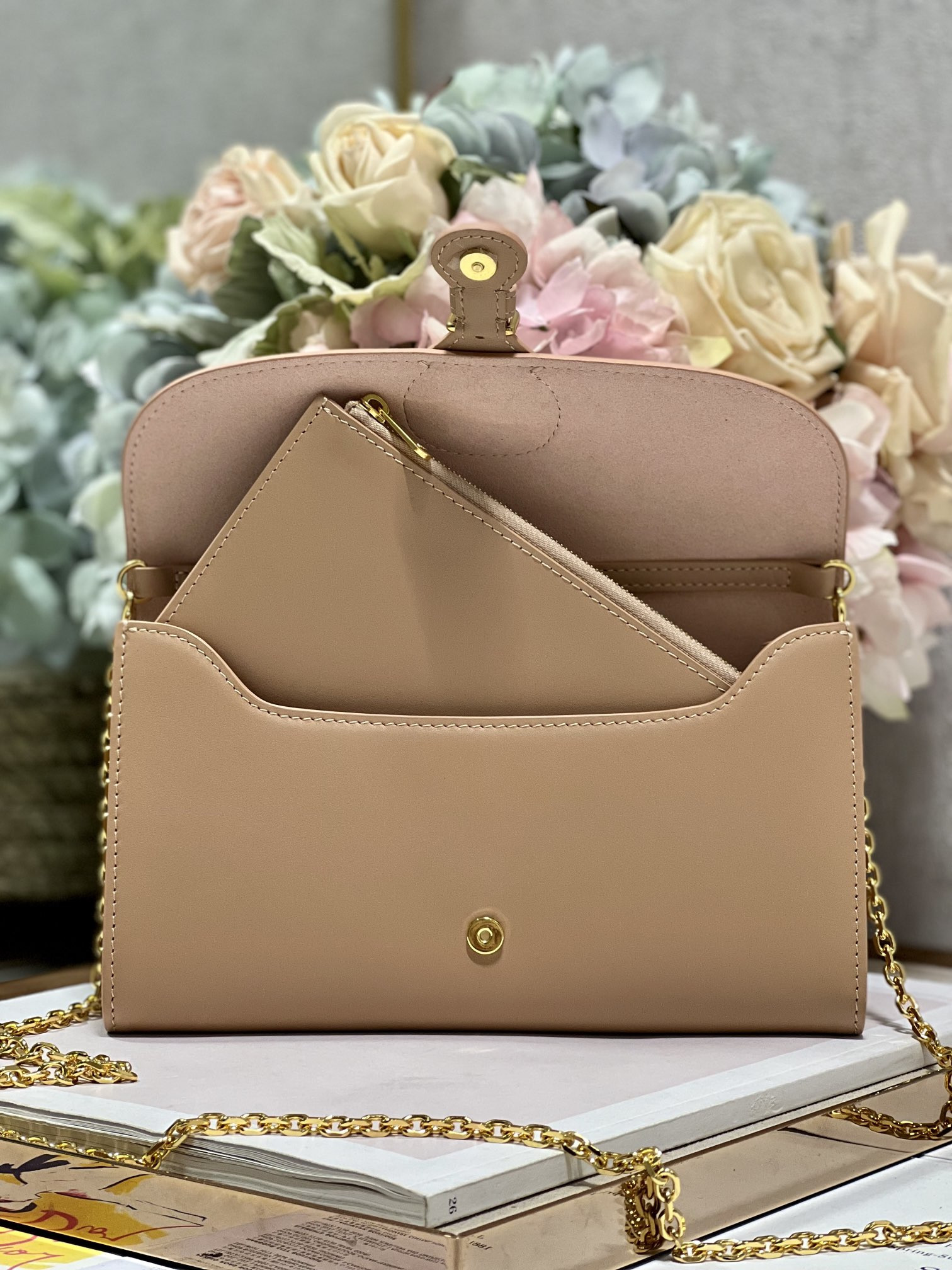 Dior Bobby East-west Pouch With Chain