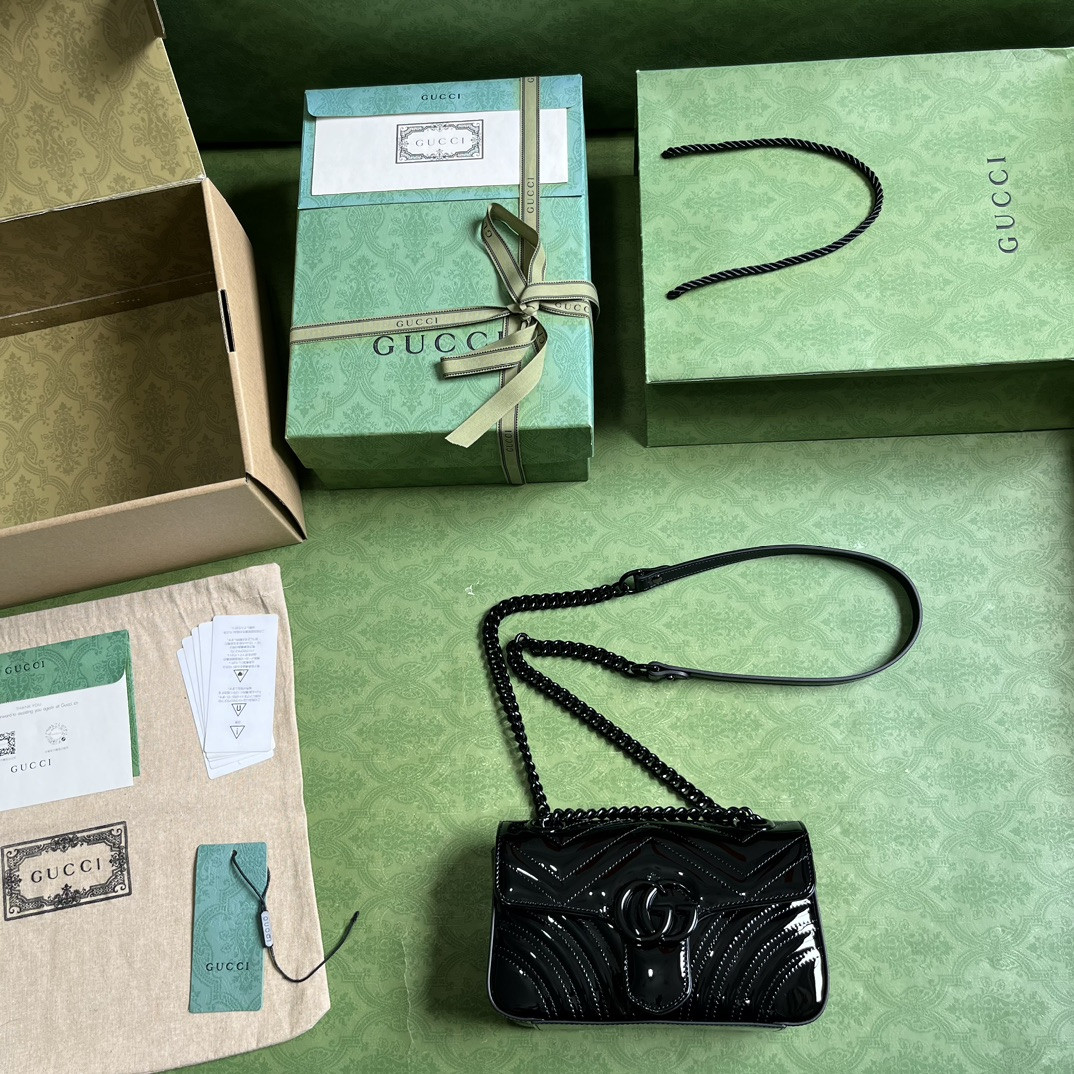 G*u*i gg marmont bag